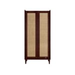 Tutti Bambini Japandi Wardrobe Warm Walnut – Wardrobes - Baby Travel Tutti Bambini Japandi Wardrobe Warm Walnut - Wardrobes - Image 3