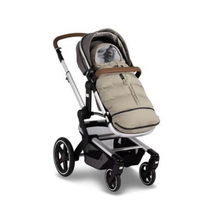 Joolz Puffer Footmuff Taupe – Pram Footmuffs - Baby Travel