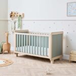 Tutti Bambini Kuba Cot Bed Golden Oak/Sage Weave – Cots & Cot Beds - Baby Travel Tutti Bambini Kuba Cot Bed Golden Oak/Sage Weave - Cots & Cot Beds - Image 9