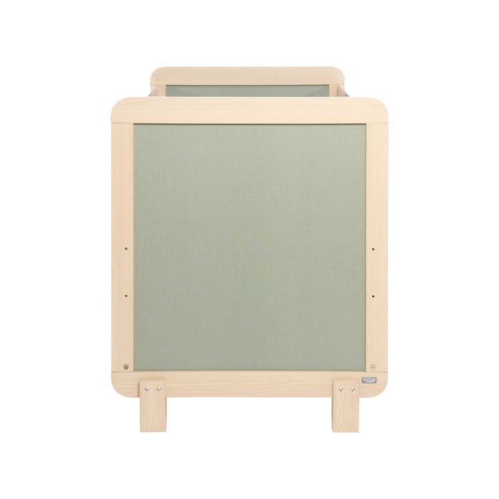 Tutti Bambini Kuba Cot Bed Golden Oak/Sage Weave – Cots & Cot Beds - Baby Travel Tutti Bambini Kuba Cot Bed Golden Oak/Sage Weave - Cots & Cot Beds - Image 5