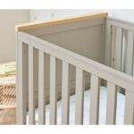 Tutti Bambini Misha Cot Bed Mushroom/Golden Oak - Cots & Cot Beds - Image 9