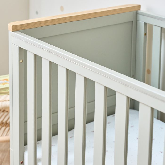 Tutti Bambini Misha Cot Bed Sage/Golden Oak – Cots & Cot Beds - Baby Travel Tutti Bambini Misha Cot Bed Sage/Golden Oak - Cots & Cot Beds - Image 9