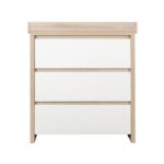Tutti Bambini Modena Changing Unit White/Oak - Nursery Drawers - Image 5