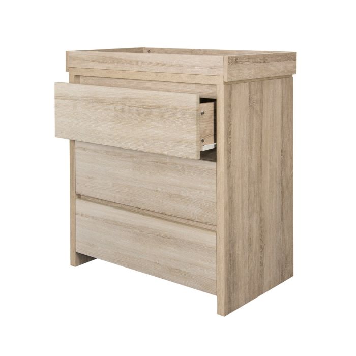 Tutti Bambini Modena Changing Unit Oak – Nursery Drawers - Baby Travel Tutti Bambini Modena Changing Unit Oak - Nursery Drawers - Image 3