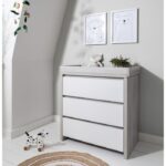 Tutti Bambini Modena Changing Unit Grey Ash/White – Nursery Drawers - Baby Travel Tutti Bambini Modena Changing Unit Grey Ash/White - Nursery Drawers - Image 8