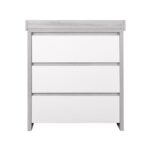 Tutti Bambini Modena Changing Unit Grey Ash/White – Nursery Drawers - Baby Travel Tutti Bambini Modena Changing Unit Grey Ash/White - Nursery Drawers - Image 5