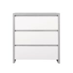 Tutti Bambini Modena Changing Unit Grey Ash/White – Nursery Drawers - Baby Travel Tutti Bambini Modena Changing Unit Grey Ash/White - Nursery Drawers - Image 6