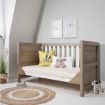 Tutti Bambini Modena Cot Bed White/Oak – Cots & Cot Beds - Baby Travel Tutti Bambini Modena Cot Bed White/Oak - Cots & Cot Beds - Image 2