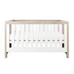 Tutti Bambini Modena Cot Bed White/Oak – Cots & Cot Beds - Baby Travel Tutti Bambini Modena Cot Bed White/Oak - Cots & Cot Beds - Image 3