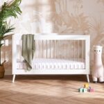 Obaby Maya Cot Bed White And Acrylic - Cots & Cot Beds - Image 10