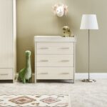 Obaby Nika Changing Unit Oatmeal - Nursery Drawers - Image 5
