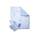 Clair De Lune 2 Piece Bedding Set Stars And Stripes Blue - Bedding Sets