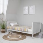 Tutti Bambini Rio Cot Bed With Cot Top Changer & Mattress White – Cots & Cot Beds - Baby Travel Tutti Bambini Rio Cot Bed With Cot Top Changer & Mattress White - Cots & Cot Beds - Image 3