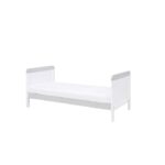 Tutti Bambini Rio Cot Bed With Cot Top Changer & Mattress White/Dove Grey - Cots & Cot Beds - Image 9