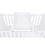 Tutti Bambini Rio Cot Bed With Cot Top Changer & Mattress White – Cots & Cot Beds - Baby Travel Tutti Bambini Rio Cot Bed With Cot Top Changer & Mattress White - Cots & Cot Beds - Image 7