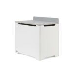 Tutti Bambini Rio Toy Box White/Dove Grey – Furniture Accessories - Baby Travel Tutti Bambini Rio Toy Box White/Dove Grey - Furniture Accessories