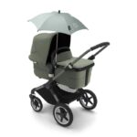 Bugaboo Parasol+ Pine Green - Pram Sun and Rain Cover - Image 3