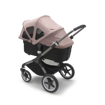 Bugaboo Fox 3 / Cameleon 3 / Lynx Breezy Sun Canopy Sandy Pink – Pram Canopies and Hoods - Baby Travel