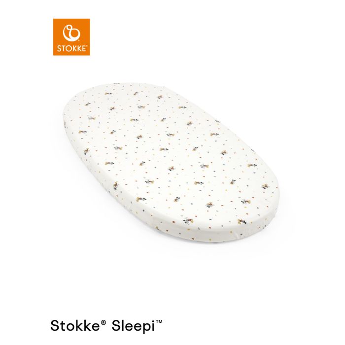 Stokke Sleepi Bed Fitted Sheet V3 Mickey Celebration – Cot and Bed Sheets - Baby Travel Stokke Sleepi Bed Fitted Sheet V3 Mickey Celebration - Cot and Bed Sheets - Image 4