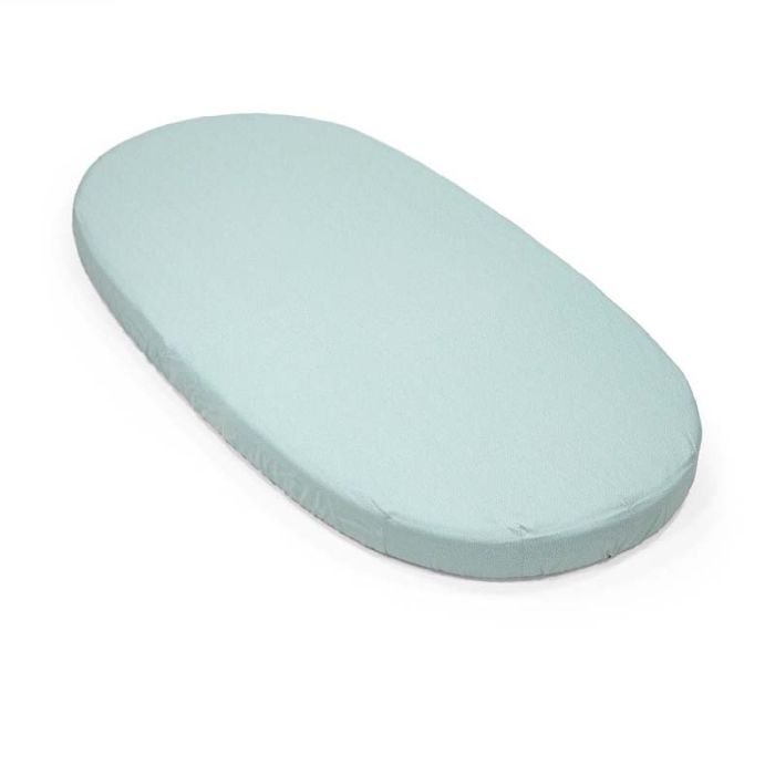 Stokke Sleepi Bed Fitted Sheet V3 Dots Sage – Cot and Bed Sheets - Baby Travel