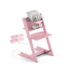 Stokke Tripp Trapp Extended Glider Set Soft Pink - Stokke Chair Accessories - Image 2