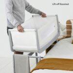 SnuzPod4 Bedside Crib Dove Grey - Cribs - Image 8