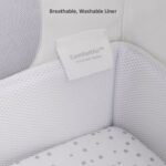 SnuzPod4 Bedside Crib Dove Grey - Cribs - Image 9
