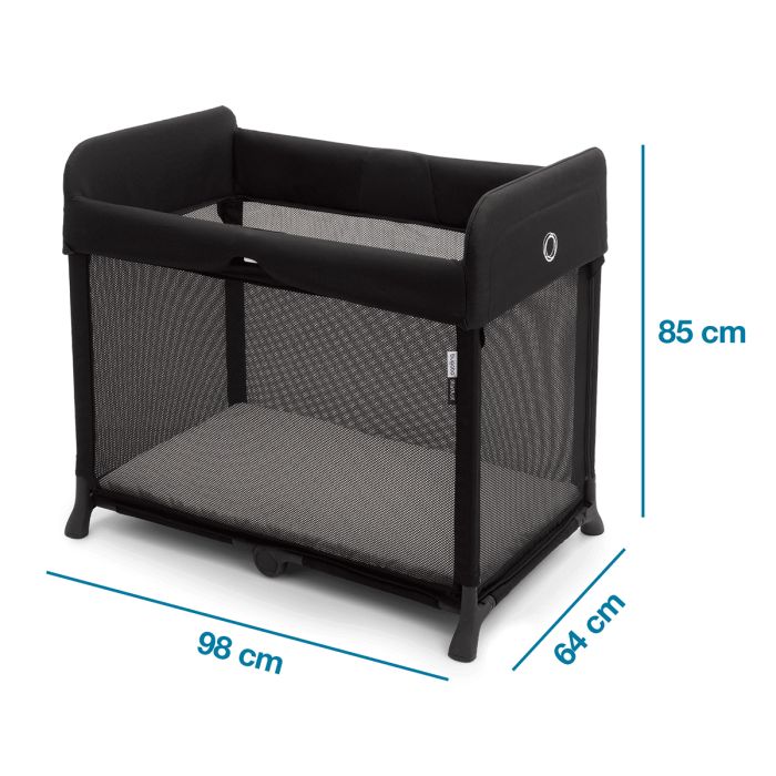 Bugaboo Stardust Travel Cot Black – Travel Cots - Baby Travel Bugaboo Stardust Travel Cot Black - Travel Cots - Image 2