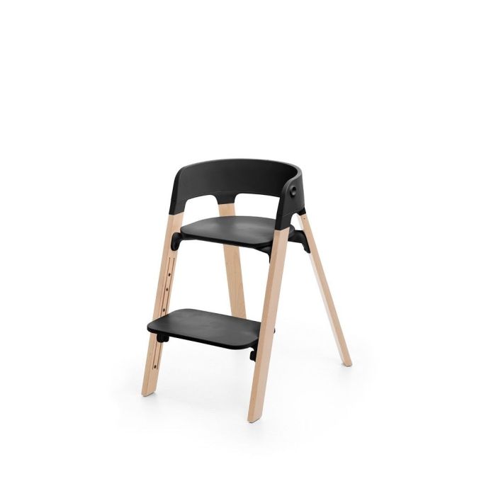 Stokke Steps Bundle Black Natural – Stokke High Chairs - Baby Travel