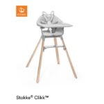 Stokke Clikk High Chair Cloud Grey Plus Free Cushion - Stokke High Chairs - Image 4
