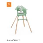 Stokke Clikk High Chair Clover Green Plus Free Cushion - Stokke High Chairs - Image 3