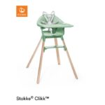 Stokke Clikk High Chair Clover Green Plus Free Cushion - Stokke High Chairs - Image 4