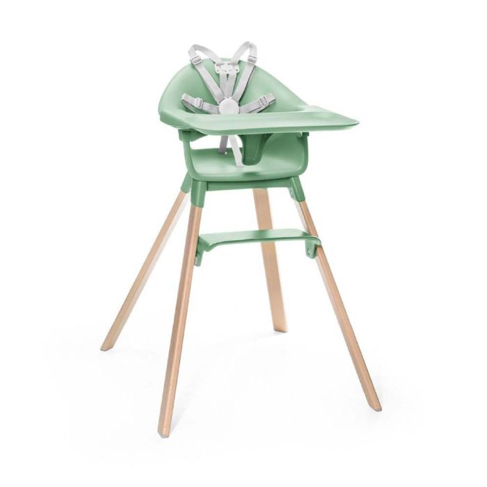 Stokke Clikk High Chair Clover Green Plus Free Cushion – Stokke High Chairs - Baby Travel