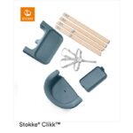 Stokke Clikk High Chair Fjord Blue Plus Free Cushion - Stokke High Chairs - Image 7