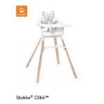 Stokke Clikk High Chair White Plus Free Cushion – Stokke High Chairs - Baby Travel Stokke Clikk High Chair White Plus Free Cushion - Stokke High Chairs - Image 4