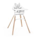 Stokke Clikk High Chair White Plus Free Cushion – Stokke High Chairs - Baby Travel Stokke High Chairs