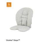 Stokke Steps Baby Set Cushion Herringbone Grey – Stokke Chair Accessories - Baby Travel Stokke Steps Baby Set Cushion Nordic Grey - Stokke Chair Accessories