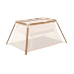 Tutti Bambini Cozee Go 3 In 1 With Day & Night Shade Bundle Scandinavian Walnut/Ecru - Travel Cots - Image 3