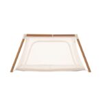 Tutti Bambini Cozee Go 3 In 1 With Day & Night Shade Bundle Scandinavian Walnut/Ecru - Travel Cots - Image 5