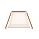 Tutti Bambini Cozee Go 3 In 1 With Day & Night Shade Bundle Scandinavian Walnut/Ecru - Travel Cots - Image 6
