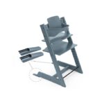 Stokke Tripp Trapp Chair, Baby Set2 & Harness2 Fjord Blue – Stokke High Chairs - Baby Travel Stokke Tripp Trapp Chair, Baby Set2 & Harness2 Fjord Blue - Stokke High Chairs - Image 3