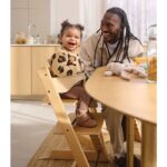 Stokke Tripp Trapp Chair & Baby Set2 Natural - Stokke High Chairs - Image 2