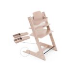Stokke Tripp Trapp Chair & Baby Set2 Serene Pink - Stokke High Chairs - Image 3