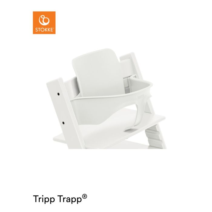 Stokke Tripp Trapp Baby Set White – Stokke Chair Accessories - Baby Travel