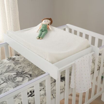 Tutti Bambini Tivoli Cot Top Changer White – Furniture Accessories - Baby Travel
