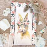 Obaby Changing Mat Water Colour Rabbit - Changing Mats