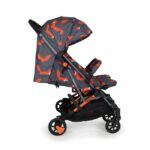 Cosatto Woosh Double Stroller Charcoal Mister Fox - Double Prams Tandems - Image 6