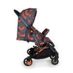 Cosatto Woosh Double Stroller Charcoal Mister Fox - Double Prams Tandems - Image 5