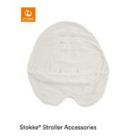 Stokke Xplory X Summer Cover Light Grey - Pram Sun and Rain Cover - Image 3