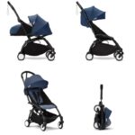 Stokke YOYO3 Pushchair With New Born Pack Air France Blue – Newborn Prams - Baby Travel Stokke YOYO3 Pushchair With New Born Pack Air France Blue - Newborn Prams - Image 5